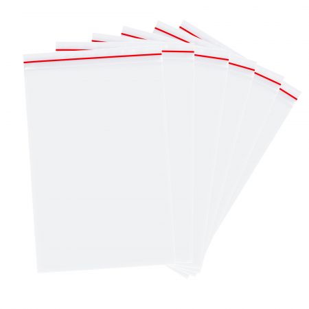 Pungi cu fermoar ziplock, 160 x 230 mm, ACCENTA, 100 buc/set